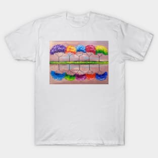 Rainbow trees T-Shirt